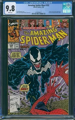 Buy Amazing Spider-Man #332 CGC 9.8  (1990) White Pages • 126.69£