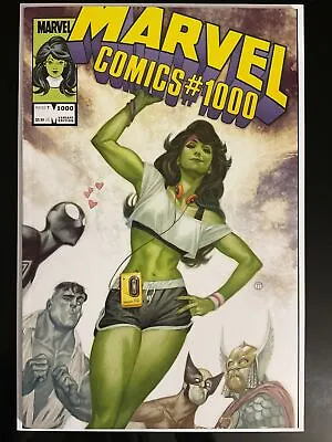 Buy MARVEL COMICS #1000 2019 NM She-Hulk Julian Totino Tedesco 80s Variant  • 19.77£