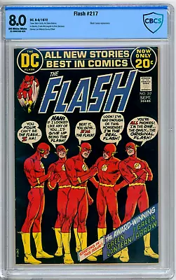 Buy Flash 217 CBCS Graded 8.0 VF DC Comics 1972 • 80.05£