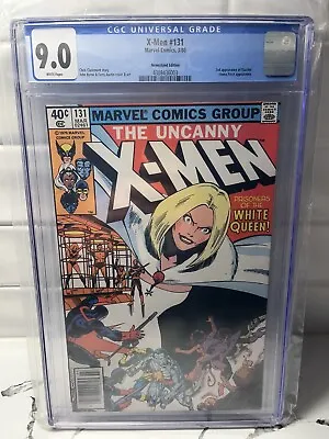 Buy Uncanny X-Men #131 Newsstand (1980) CGC 9.0 White Pages -KEY 2nd App. Dazzler • 145.46£