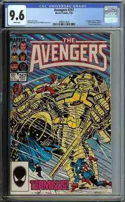 Buy Avengers #257 Cgc 9.6 White Pages // 1st Appearance Nebula Marvel 1985 • 141.97£