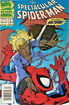 Buy Spectacular Spider-Man (1976) Annual #  13 Newsstand (8.0-VF) 1st Nocturne 1993 • 14.40£