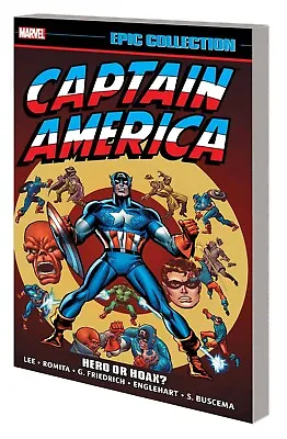 Buy Marvel Comics Captain America Epic Collection Vol 4 Hero Or Hoax? Trade Tpb • 32.49£