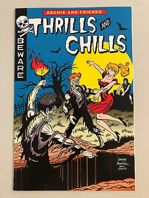 Buy Archie Thrills And Chills #1 2022 NM Beware #10 1954 Blue Variant Homage /250 • 27.75£