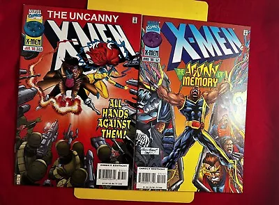 Buy Uncanny X-men #333 & X-Men #52  Cameo First Appearance Of Bastion • 23.99£