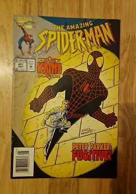 Buy The Amazing Spider-Man The Mark Of Kaine Part 2 Of 5 # 401 May 95 Marvel Comics • 5£
