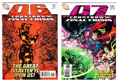 Buy Countdown To Final Crisis #6(featuring Buddy Blank) + #7  DC Comics 2008  • 3.99£