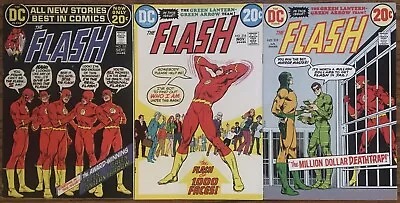Buy The Flash #217 218 219 (1972-73) Neal Adams Green Lantern Green Arrow Conclusion • 16.78£