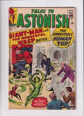 Buy Tales To Astonish (1959) #  50 UK Price (3.5-VG-) (1886997) Giant-Man, Wasp, ... • 63£