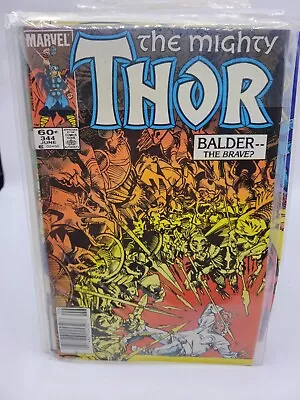 Buy Thor #344 - Marvel 1984 - 1st Malekith The Accursed - Loki App. • 11.86£