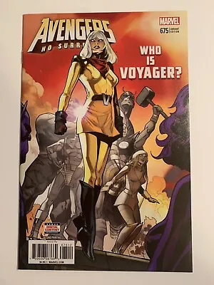 Buy Avengers #675 NM 2nd Print Variant WHO IS VOYAGER • 8.03£
