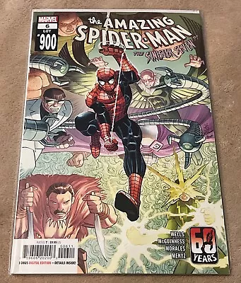 Buy 2022 Marvel Comics The Amazing Spider-Man #6 Legacy #900 • 7.90£