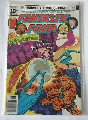Buy Fantastic Four #173 (1976) Galactus Appearance Marvel Comics • 7.49£