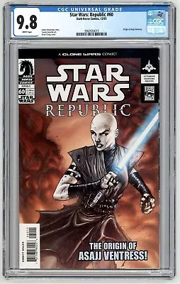 Buy Star Wars: Republic #60 ~ CGC 9.8 ~ Origin Of Asajj Ventress • 264.93£