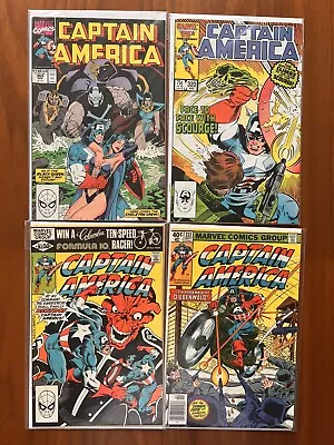 Buy Captain America Comic Lot 9 Issues F/VF Red Skull Bronze And Copper Age • 12.78£