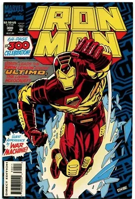 Buy 👓  Iron Man 300  Embossed Foil Cover Steve Mitchel • 14.41£