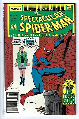 Buy Spectacular Spider-man Annual #8 Vf Newsstand 1988 :) • 4.01£