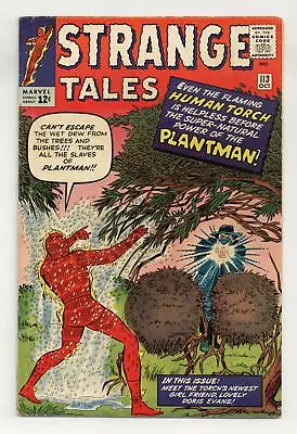Buy Strange Tales #113 VG- 3.5 1963 • 52.24£
