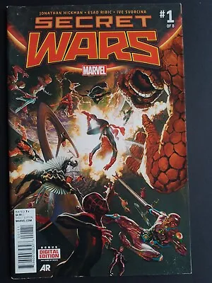 Buy Marvel Secret Wars #1 Of 8  Alex Ross  Cover Gc • 9.99£