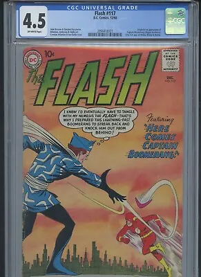 Buy Flash Vol 1 #117 1960 CGC 4.5 (1st App Of Captain Boomerang) • 236.51£
