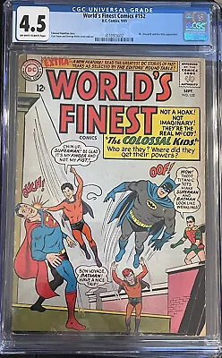 Buy World's Finest  152 - Cgc 4.5  - Mr. Mxyzptlk - Batman - Superman • 71.48£