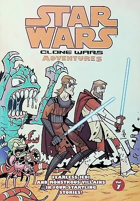 Buy STAR WARS CLONE WARS ADVENTURES Vol 7 TP TPB Digest Anakin Obi-Wan 2007 NEW NM • 14.33£