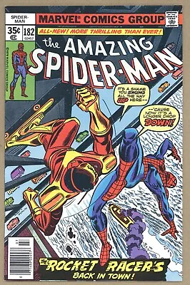 Buy Amazing Spider-Man 182 (VF) Rocket Racer! Marv Wolfman 1978 Marvel Comics W079 • 18.97£