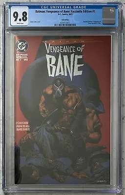 Buy Vengeance Of Bane #1 (2023) CGC 9.8 Facsimile Special Foil Variant • 31.60£