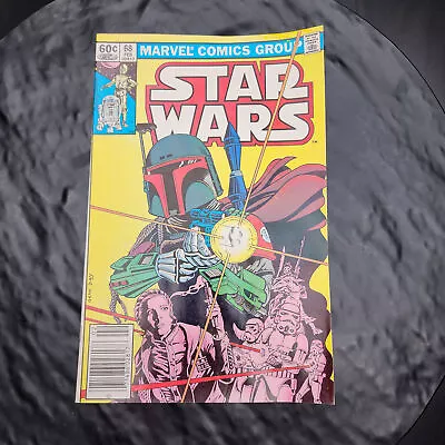Buy Star Wars #68 1983 Newsstand Iconic Boba Fett Cover 1st Mandalore Dengar • 143.87£