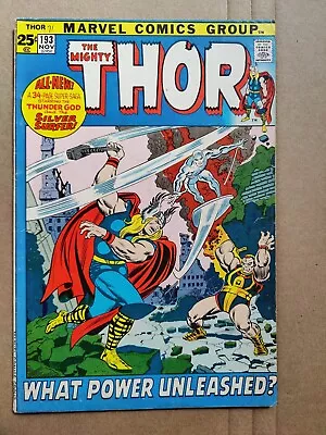 Buy Thor #193 Thor Vs. Silver Surfer FN Nice Midgrade (1971) • 23.19£