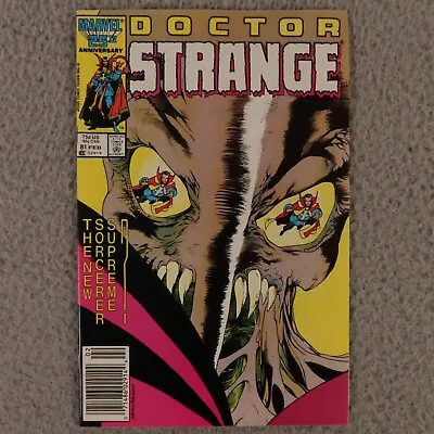 Buy Doctor Strange #81 1987 Newsstand 1st App Of Rintrah Final Issue Of 1974 Series • 55.94£