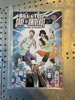 Buy Bill And Ted Save The Universe Comic Book In Clear Protective Sleeve.  • 8£