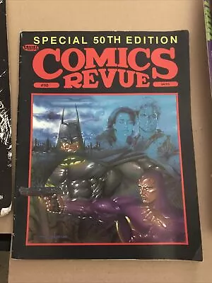 Buy Comics Revue No 50-1990-Strip Reprints-  Special 50th Edition Cover!    • 5£