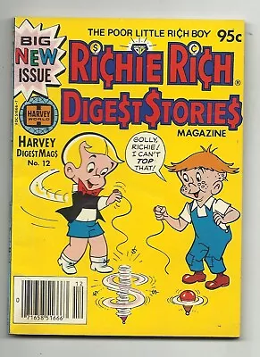 Buy Richie Rich Digest Stories #12 - Little Dot - Little Lotta - Cadbury - FN 6.0 • 6.41£