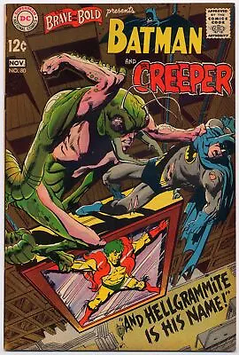 Buy Brave And The Bold 80  7.0 1968 Batman Creeper Neal Adams • 44.94£