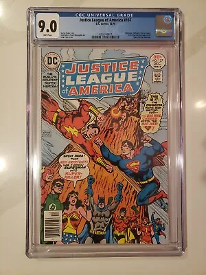 Buy Justice League Of America 137 CGC 9.0 DC Comics 1976 • 118.36£