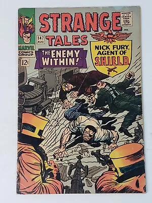 Buy Strange Tales 147 Marvel Comics 1st App Kaluu, Eyes Only Silver Age 1966 • 15.85£