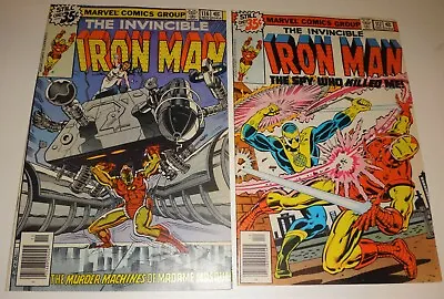 Buy Iron-man #116,117 9.0/9.2 Romita Jr White Pages 1978 • 20.39£
