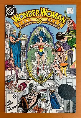Buy Wonder Woman #7 KEY 1st Appearance Barbara Minerva (DC 1987) VF- Condition Comic • 29.62£