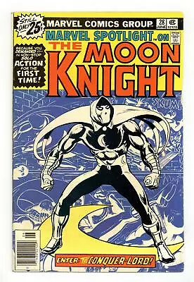 Buy Marvel Spotlight #28 VG 4.0 1976 1st Solo Moon Knight App. • 44.27£