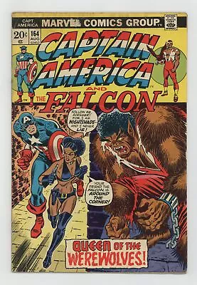 Buy Captain America #164 GD+ 2.5 1973 • 17.84£