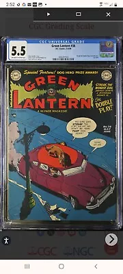 Buy Green Lantern #38 (dc 1949) Cgc 5.5 Final Issue - Alex Toth • 790.61£