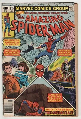 Buy Amazing Spider-Man  #195    2nd Appearance Of The Black Cat! • 6.19£