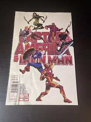 Buy Captain America And Iron Man #634 (VG-) $3.99 Newsstand Price Variant • 1.57£