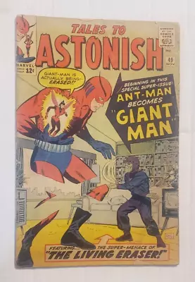 Buy Tales To Astonish #49 1963 Ant-Man Becomes Giant Man • 79.06£