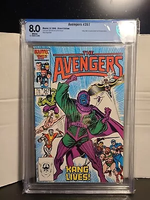 Buy Avengers #267 Cbcs 8.0 White Pages 1st First Appearance Of Council Of Kangs  • 31.62£