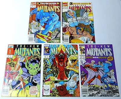 Buy New Mutants Lot Of 5:  #75, 85, 92, 96, 97   Copper Age Marvel Comics  1989-1991 • 7.90£