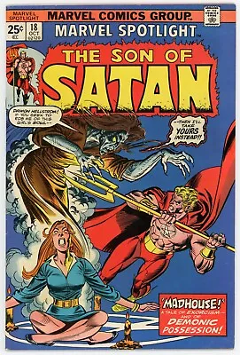 Buy Marvel Spotlight 18 VFNM 9.0 Bronze Age Marvel 1974 The Son Of Satan MVS Intact • 25.30£