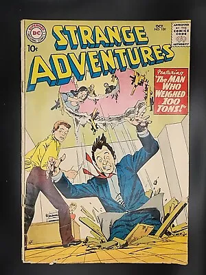Buy STRANGE ADVENTURES #109 ~ DC Comics 1959 ~  The Man Who Weighed 100 Tons   • 23.28£