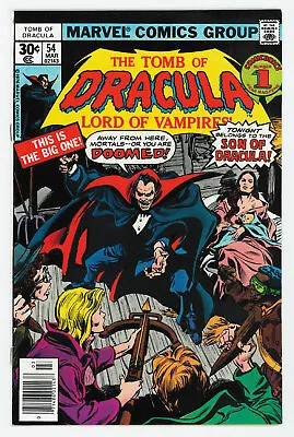 Buy Tomb Of Dracula #54 9.0 Blade Appearance Colan Art Ow/w Pgs 1977 C • 21.29£